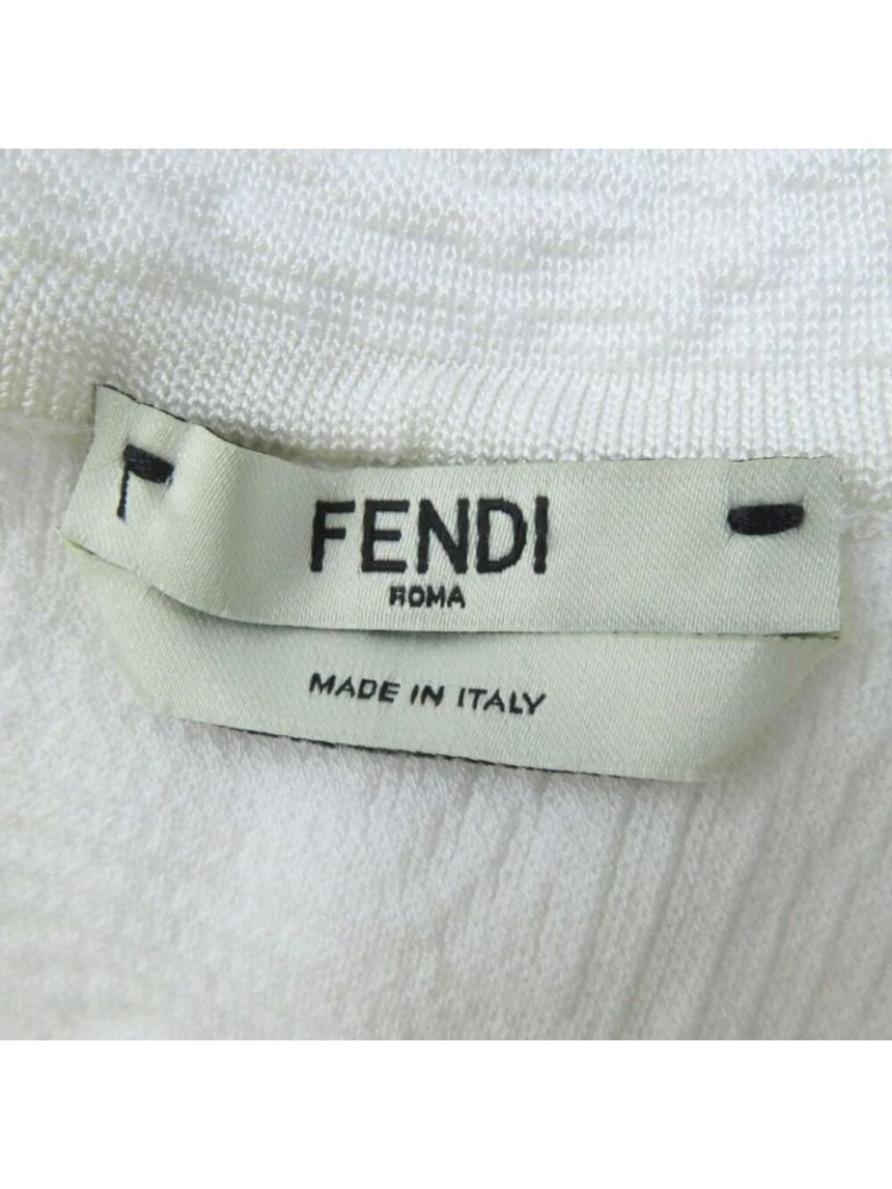 Fendi 20 Fzd880 Embossed Furled Weave Short Sleeves Length All-in-one - Picture 7 of 11